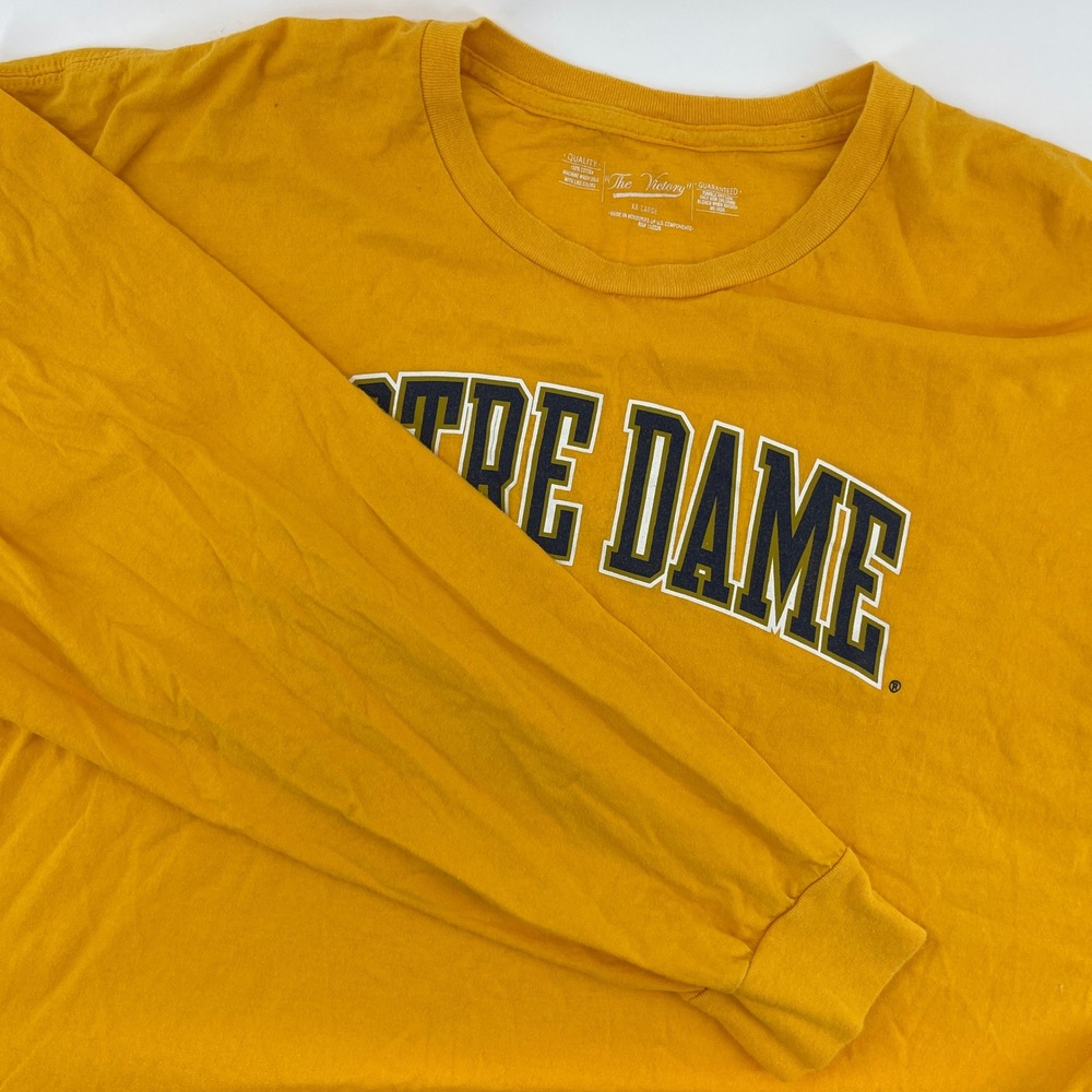 Notre Dame‎ Fighting Irish The Victory Long Sleeve T-Shirt XX Large